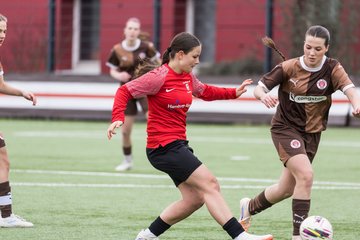 Bild 338 - wBJ FC St. Pauli - Walddoerfer SV : Ergebnis: 3:4